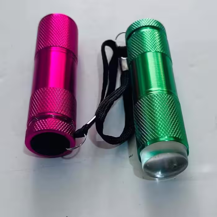 یووی چراغ قوه ای  کاشت ناخن (با سر سیلیکونی) 24 وات
