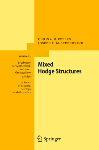 خرید و دانلود نسخه کامل کتاب Mixed Hodge structures
