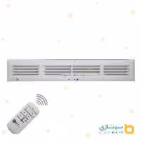 دریچه کولرریموت داربرنازی مستطیل چهارشبکه سایز12در100گارانتی 60ماهه برنازی سرویس