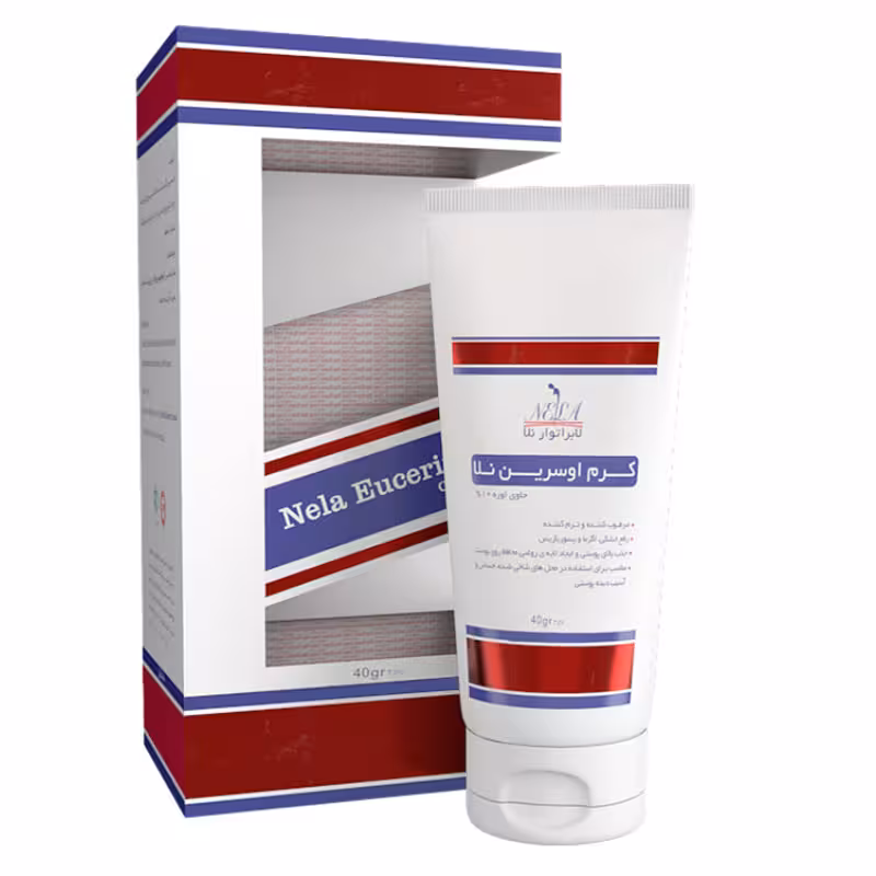 کرم مرطوب کننده لابراتوار نلا مدل Eucerin  وزن 40 گرم