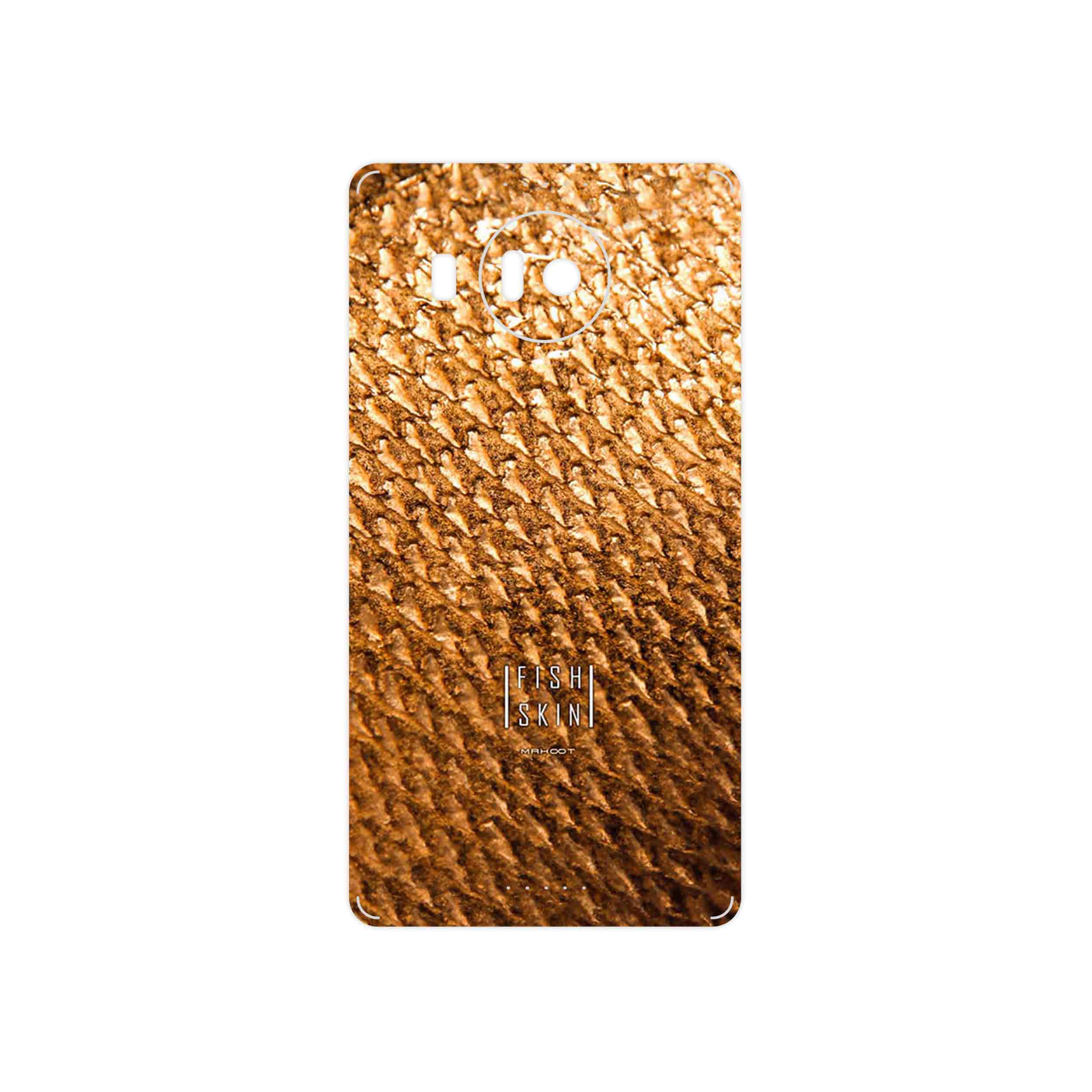 برچسب پوششی ماهوت مدل Fish Skin مناسب برای گوشی موبایل مایکروسافت Lumia 950 XL