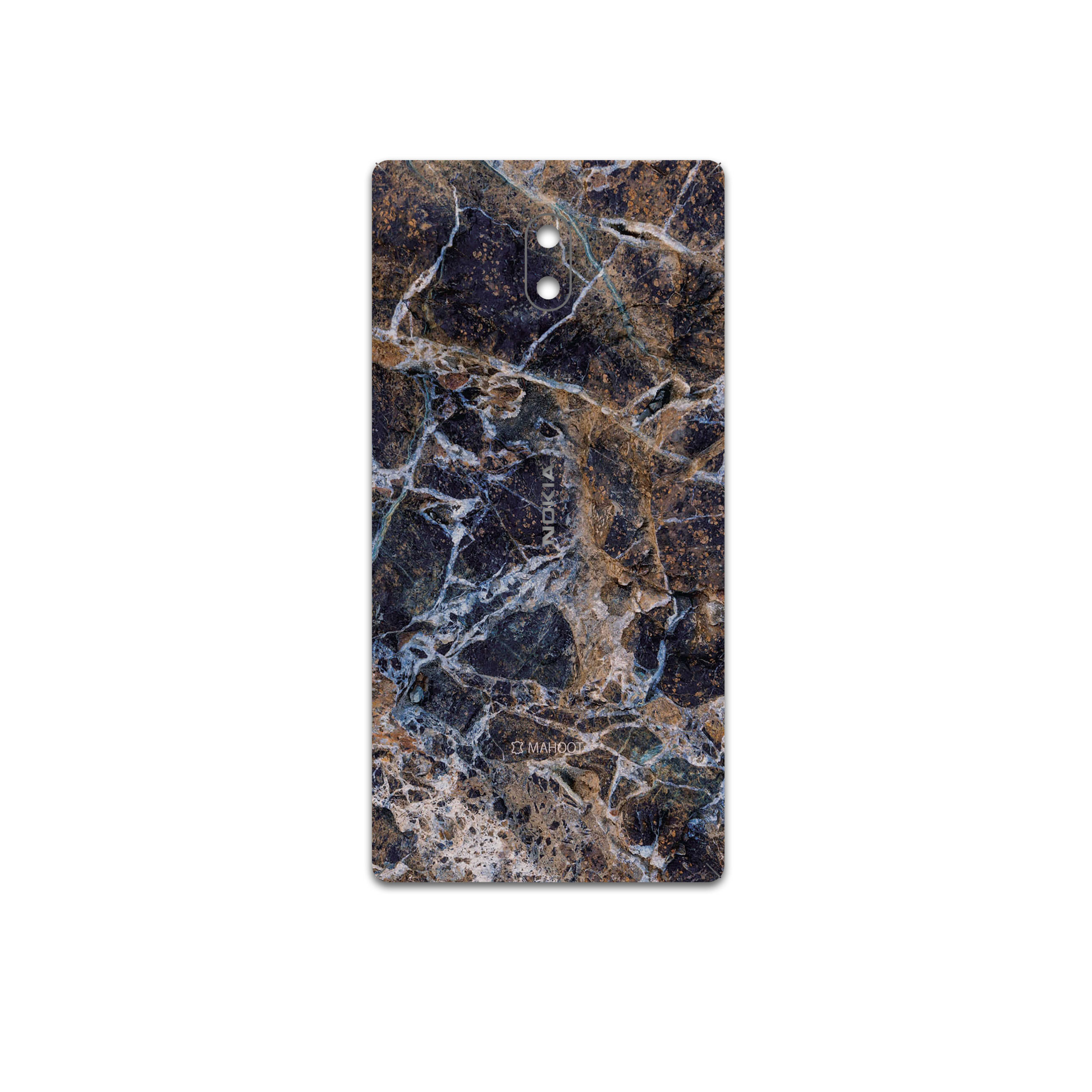 برچسب پوششی ماهوت مدل Earth-White-Marble مناسب برای گوشی موبایل نوکیا 3