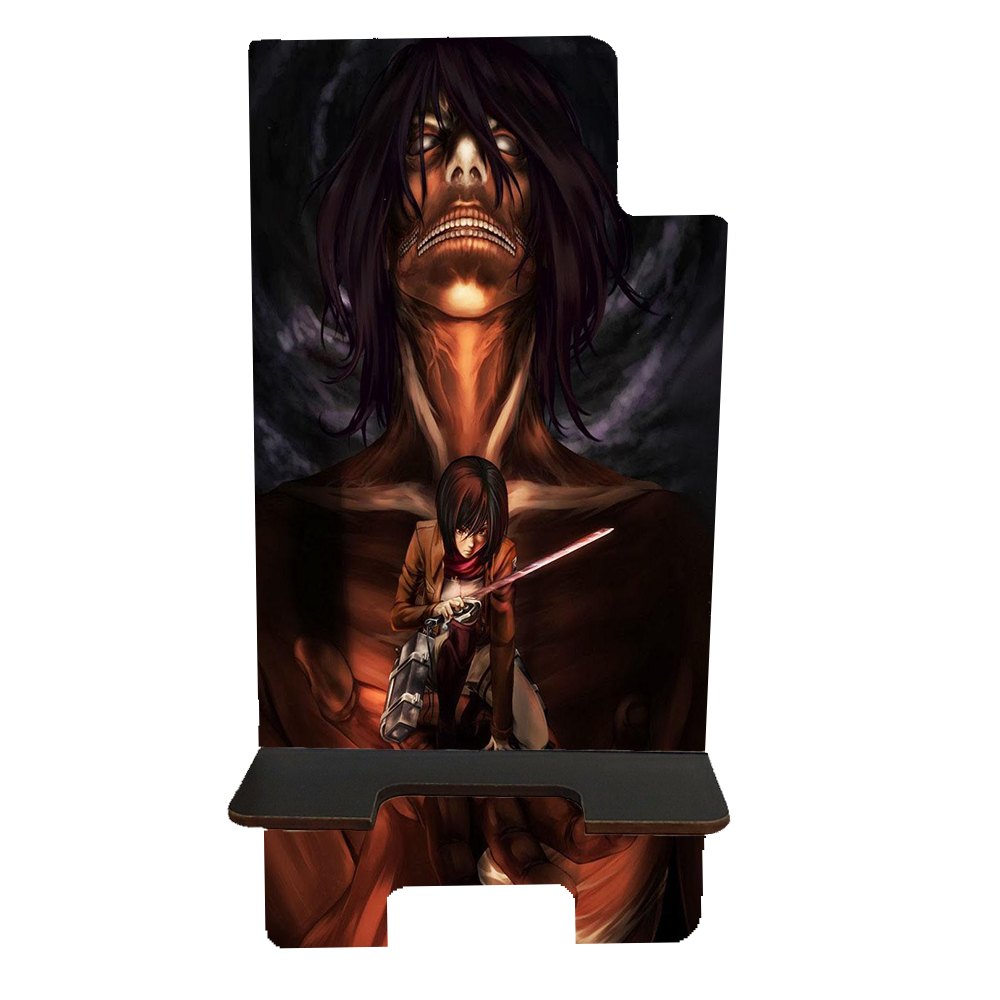 پایه نگهدارنده گوشی موبایل طرح Attack on Titan کد ht4