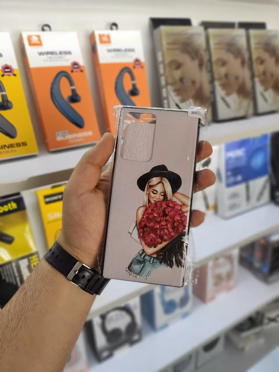 کاور طرح دار 05 مناسب برای گوشی موبایل samsung Note 20 Ultra