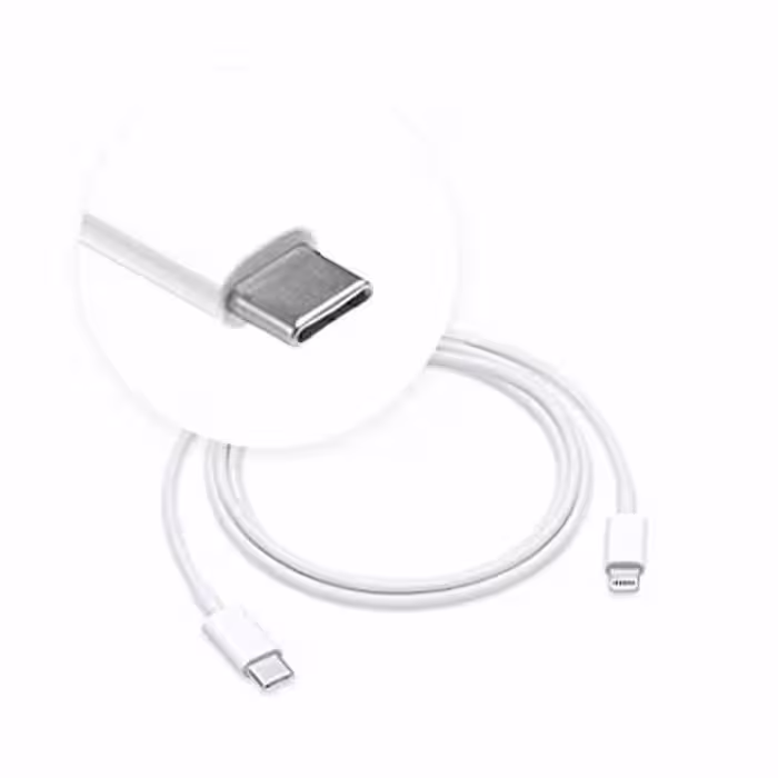 کابل تبدیل USB-C به لایتنینگ مدل A2 طول 1 متر