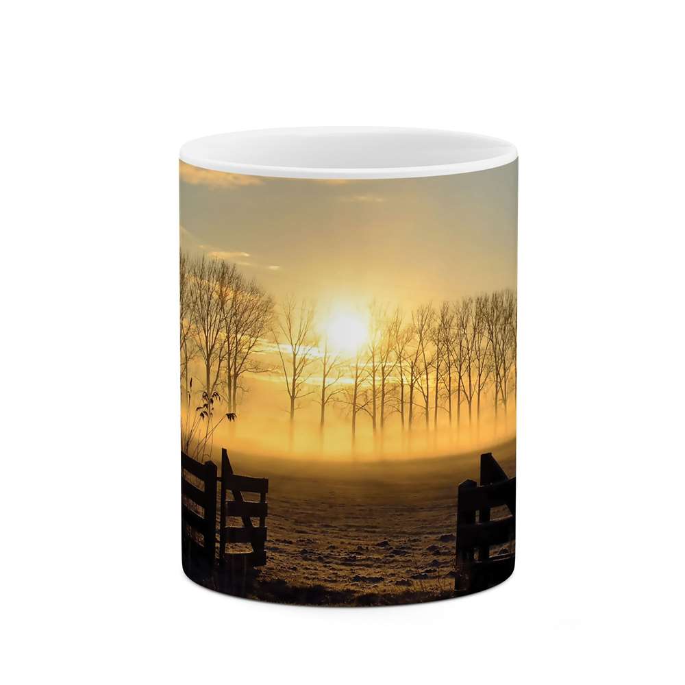 ماگ طرح غروب مدل mgs10173