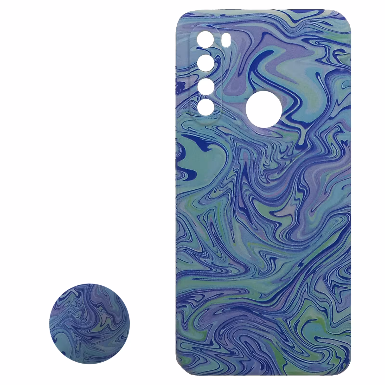 کاور مدل M0036 مناسب برای گوشی موبایل شیائومی Redmi Note 8 به همراه پایه نگهدارنده