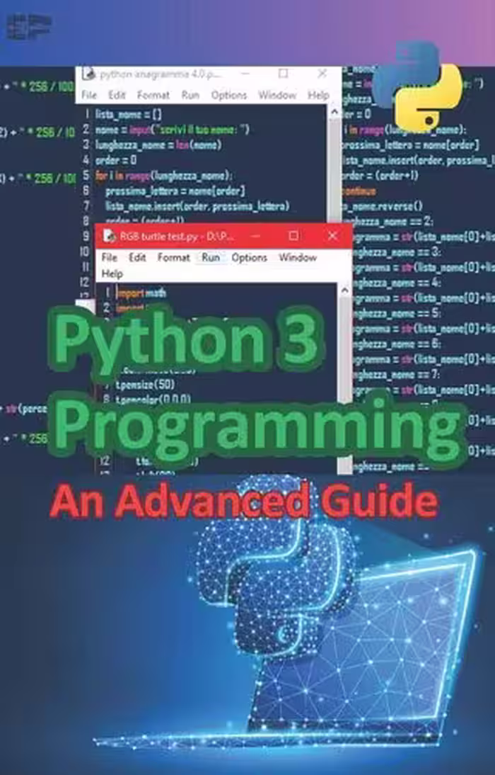 خرید و دانلود نسخه کامل کتاب Python 3 Programming: An Advanced Guide