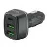 شارژر فندکی تسکو مدل TCG35 به همراه کابل تبدیل MicroUSB