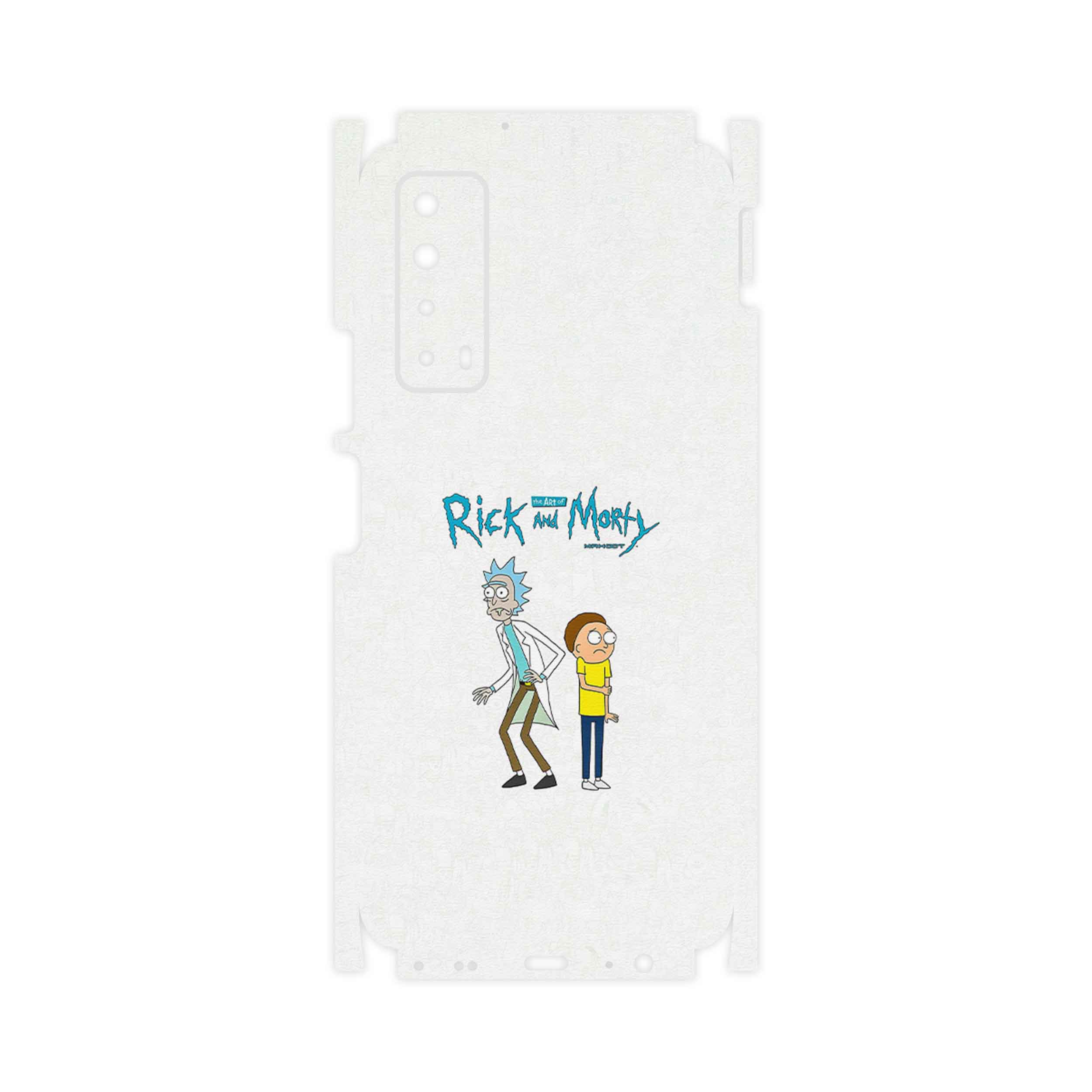 برچسب پوششی ماهوت مدل Rick and Morty-FullSkin مناسب برای گوشی موبایل هوآوی Y7a