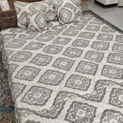 سرویس روتختی دو نفره مخمل 8 تکه - کد a2