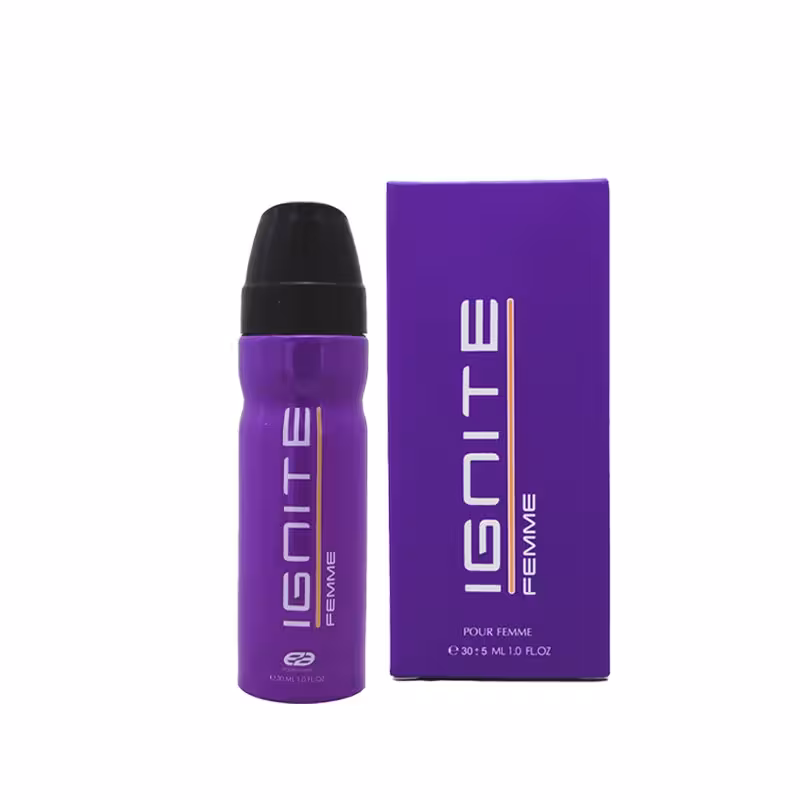 ادو پرفیوم زنانه مدل IGNITE FEMME (اکلت) عماد آرا 30 میل