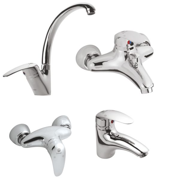 ست شیرآلات شیبه مدل کرخه