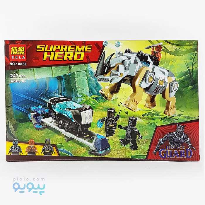 ساختنی بلا مدل JUSTICE GUARD 10836