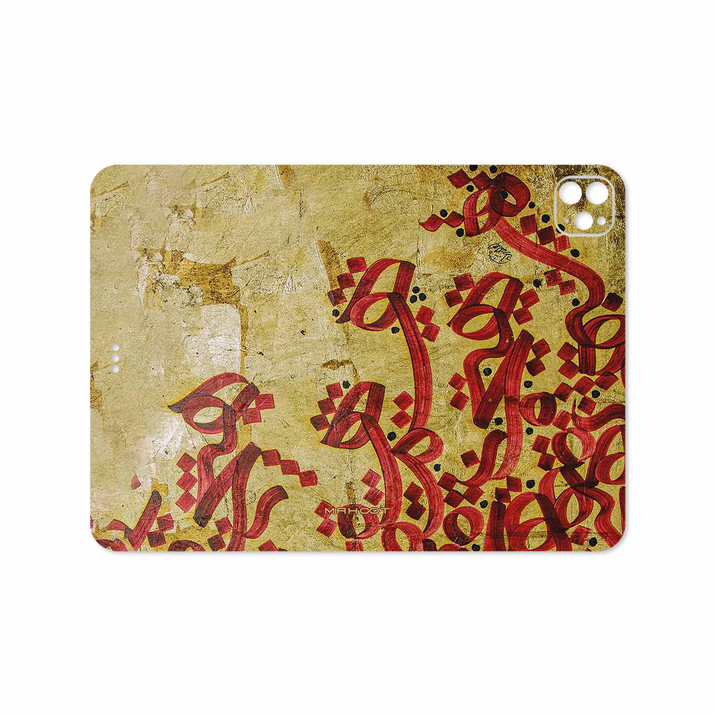 برچسب پوششی ماهوت مدل Nastaliq-5 مناسب برای تبلت اپل iPad Pro 11 (GEN 2) 2020 A2068