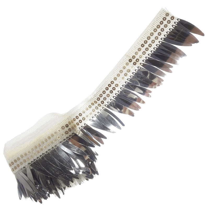 نوار یراق مدل پولک Y1353 طول 1.9 متر