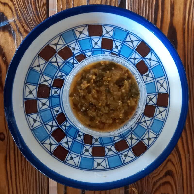 ترشی بادمجان حلقه ای 300 گرمی  مزرعه گردشگری کشاورزی تاجر سریزدی