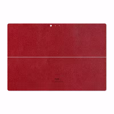 برچسب پوششی ماهوت مدل Red-Leather مناسب برای تبلت مایکروسافت Surface Pro 3 2014