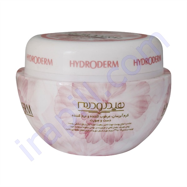 کرم کاسه ای مرطوب کننده و نرم کننده دست و صورت Satin صورتی هیدرودرم 150 میلی لیتر