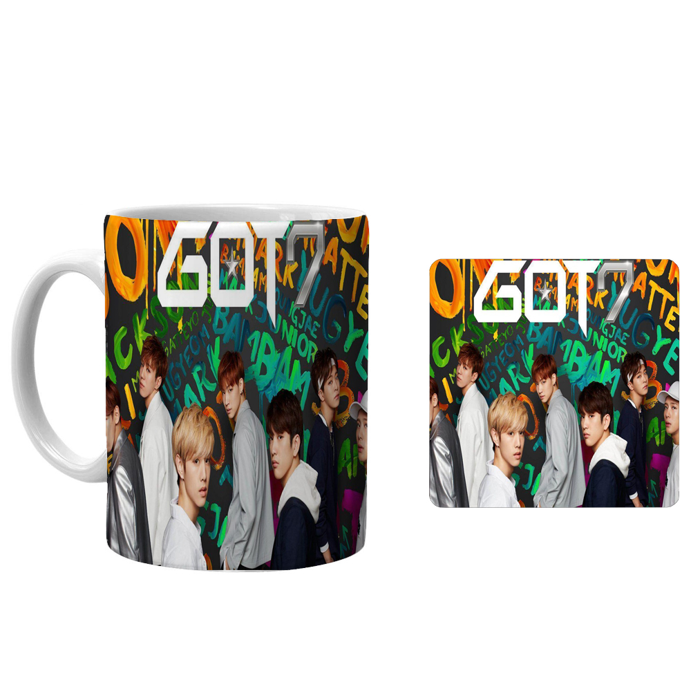 ماگ طرح گات سون کد xg12 به همراه زیرلیوانی