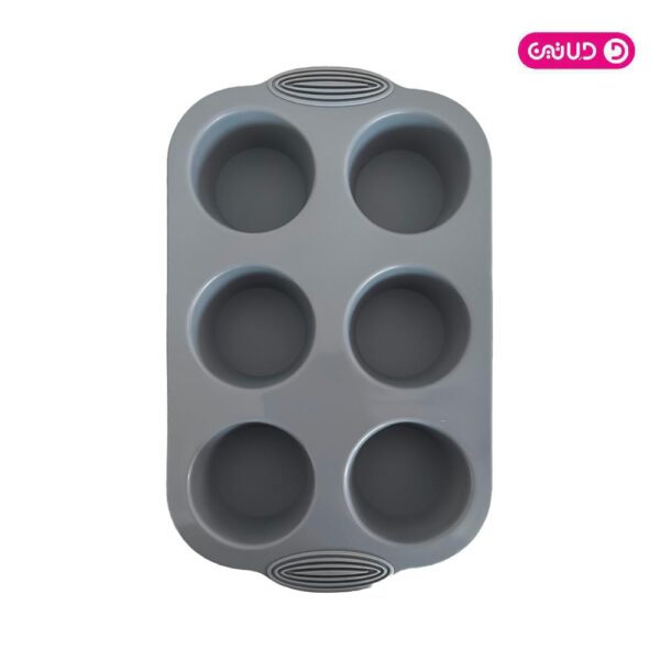 قالب سیلیکونی مافین متوسط 6 خانه