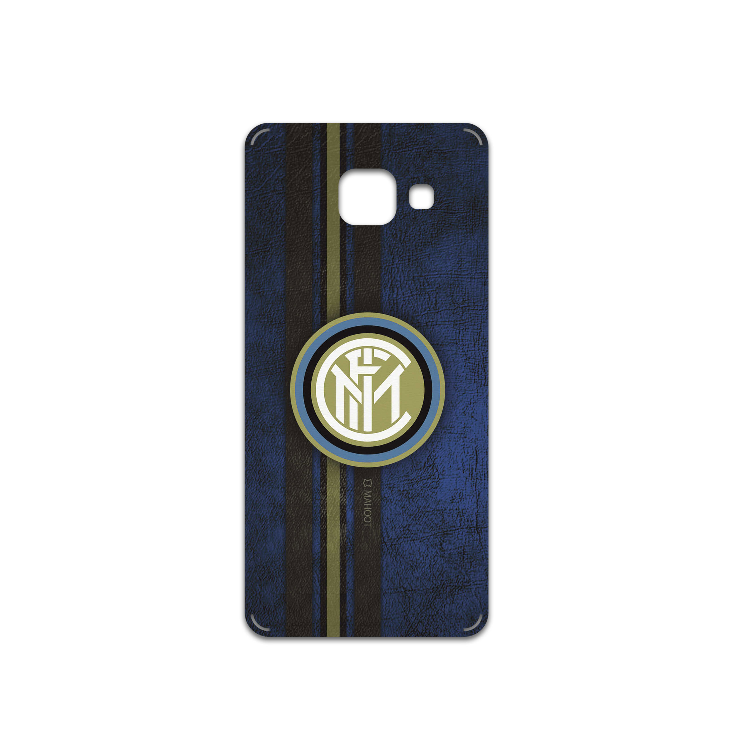برچسب پوششی ماهوت مدل Inter-Milan-FC مناسب برای گوشی موبایل سامسونگ Galaxy A3 2016