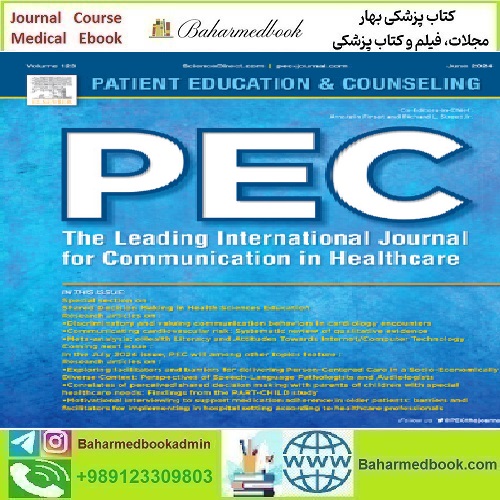 Patient Education and Counseling Volume 118 to 123 2