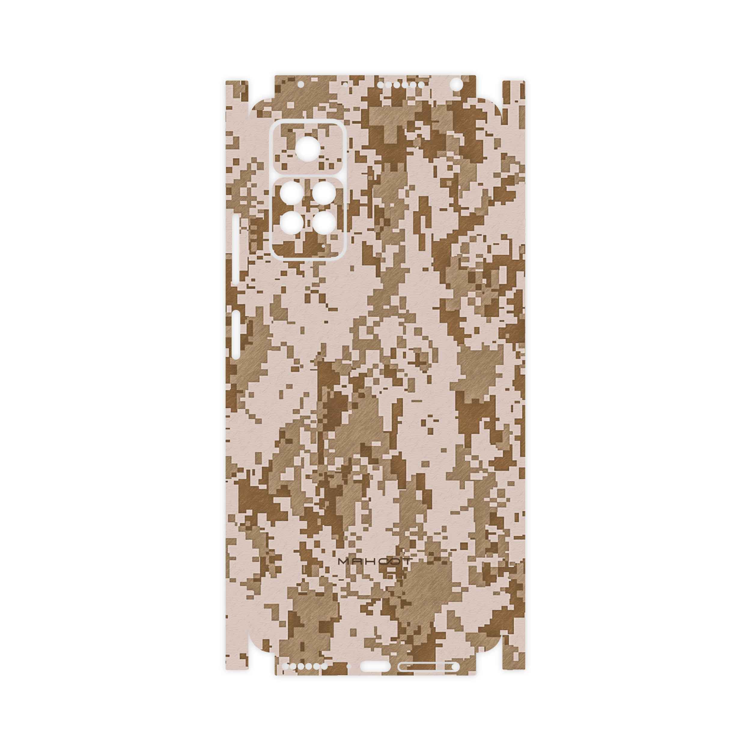 برچسب پوششی ماهوت مدل Army-Desert-Pixel-FullSkin مناسب برای گوشی موبایل شیائومی Redmi Note 11 Pro