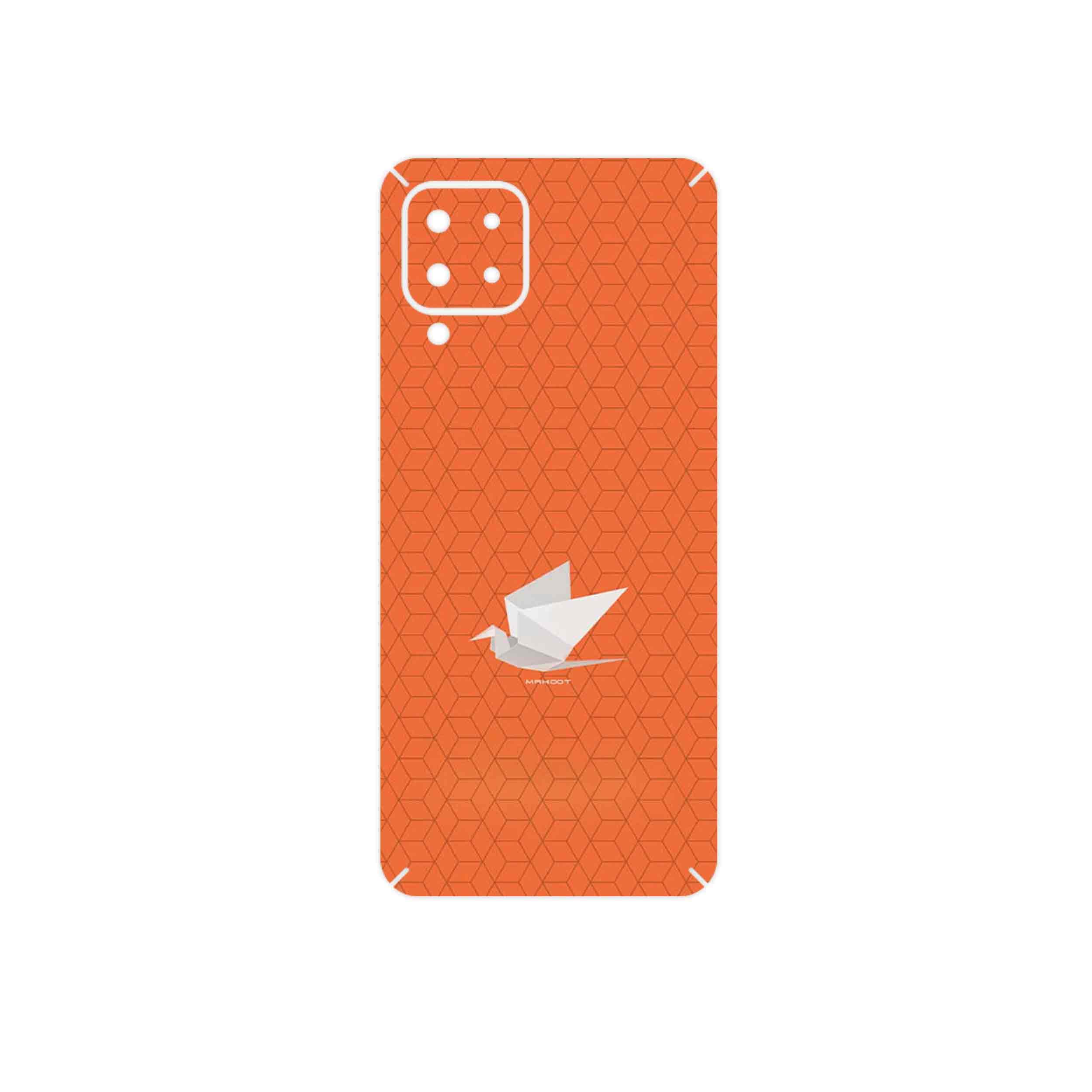برچسب پوششی ماهوت مدل Minimalist origami bird مناسب برای گوشی موبایل سامسونگ Galaxy A22 4G