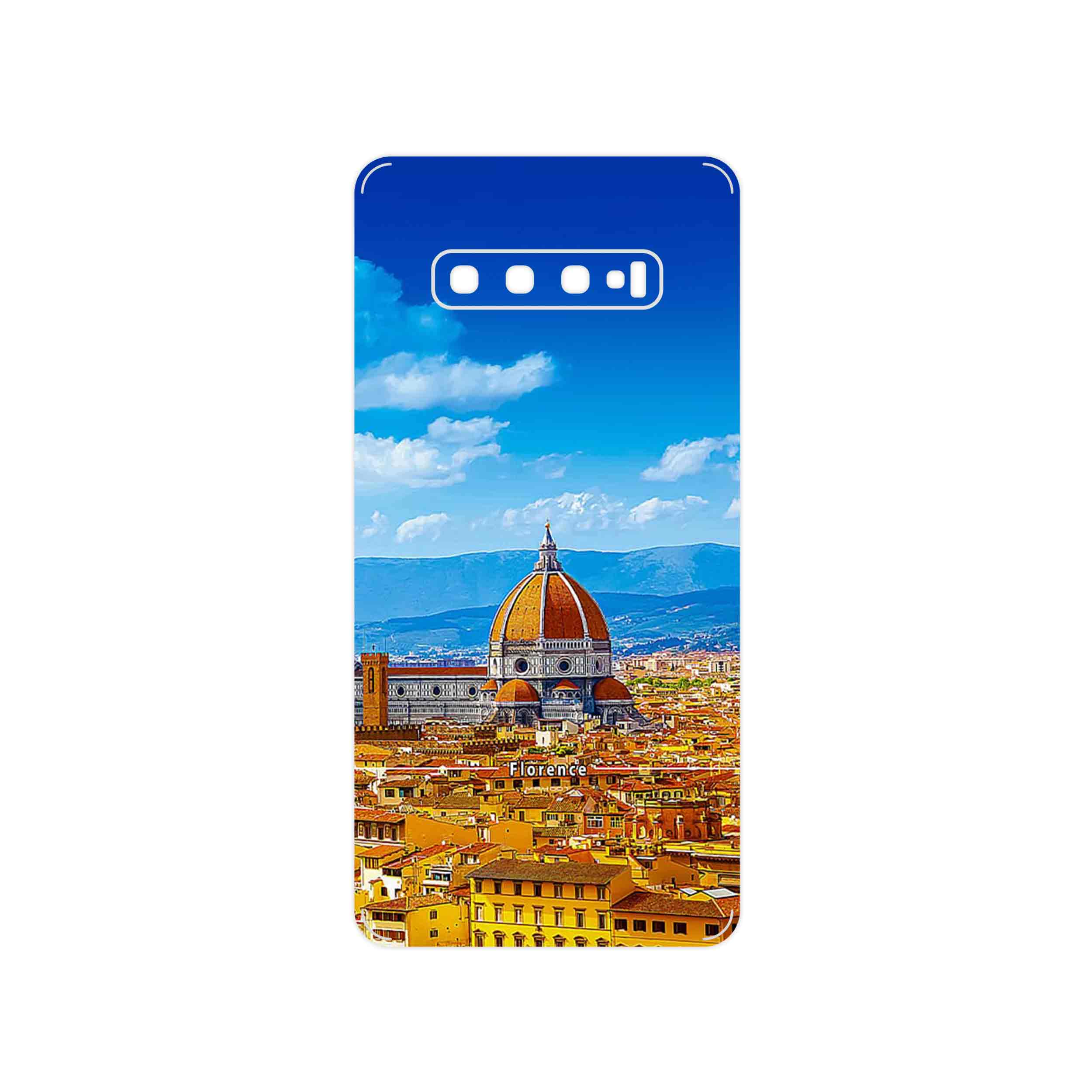 برچسب پوششی ماهوت مدل City of Florence مناسب برای گوشی موبایل سامسونگ Galaxy S10 Plus
