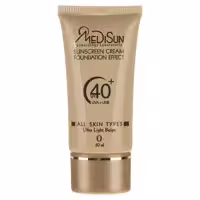کرم ضد آفتاب رنگی  مدیسان مدل  Ultra Light Beige SPF 40 مناسب انواع پوست حجم 30 میلی لیتر    
