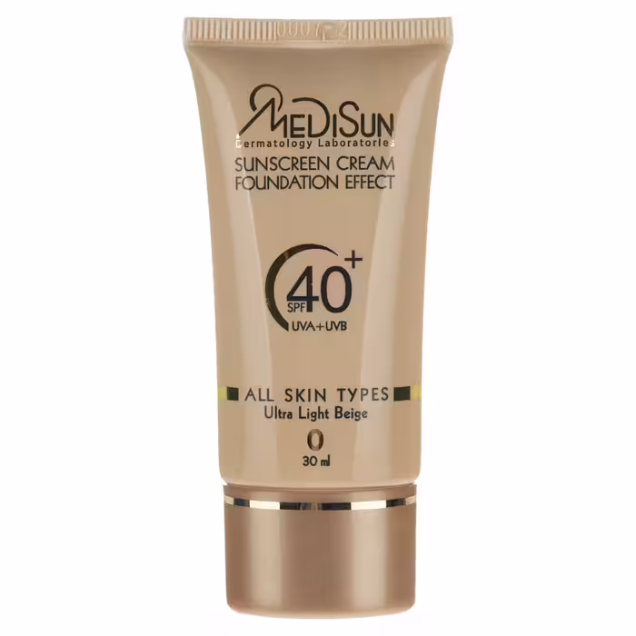 کرم ضد آفتاب رنگی  مدیسان مدل  Ultra Light Beige SPF 40 مناسب انواع پوست حجم 30 میلی لیتر    