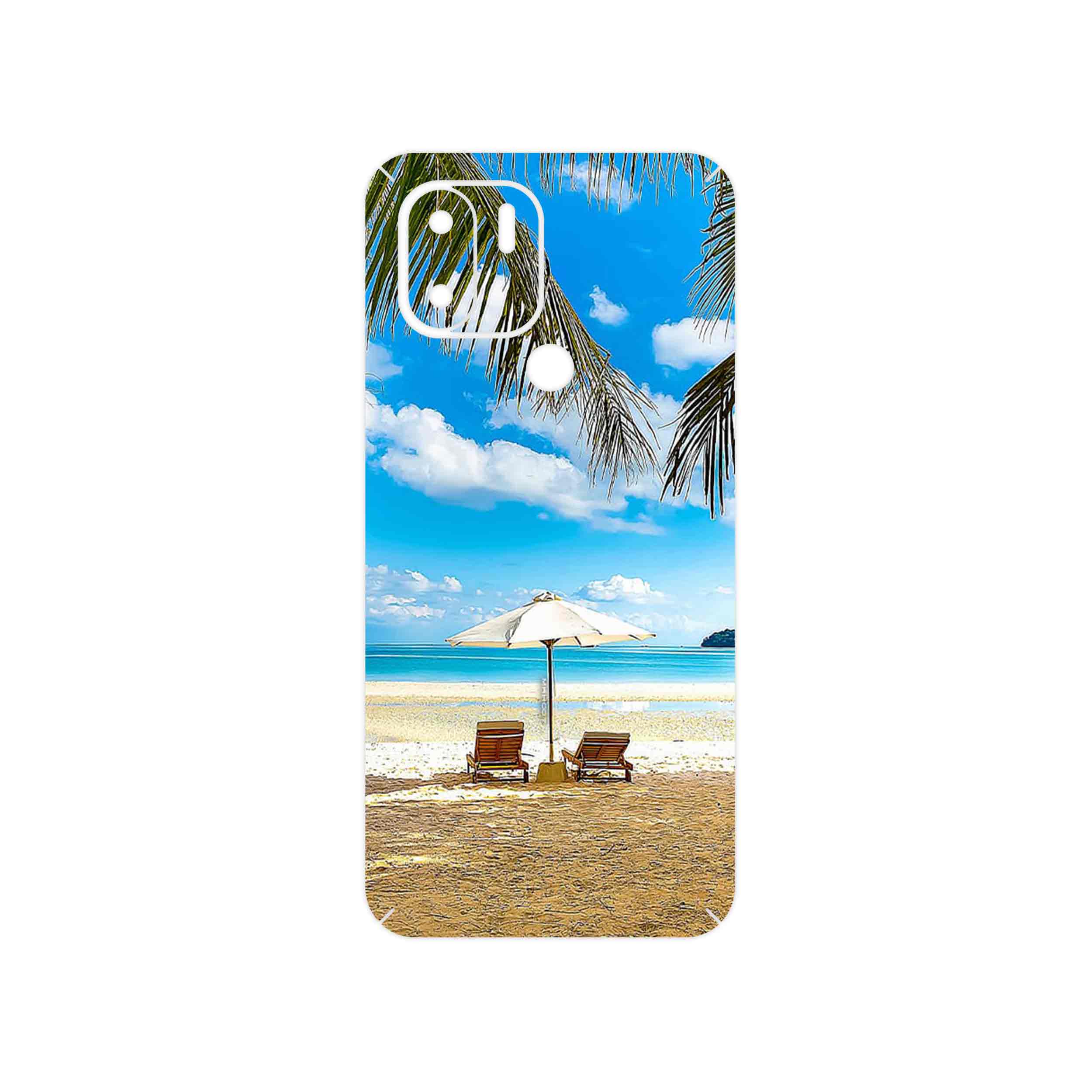 برچسب پوششی ماهوت مدل Beach مناسب برای گوشی موبایل شیائومی Redmi A1 Plus