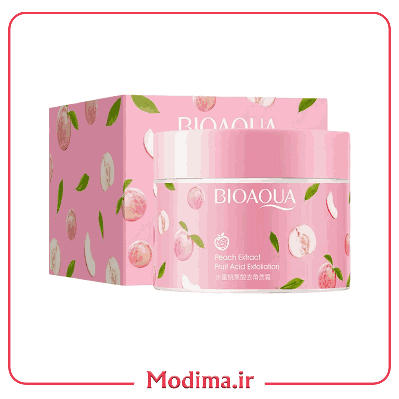 ماسک و اسکراب صورت هلو بیوآکوا🍑 - مدیما