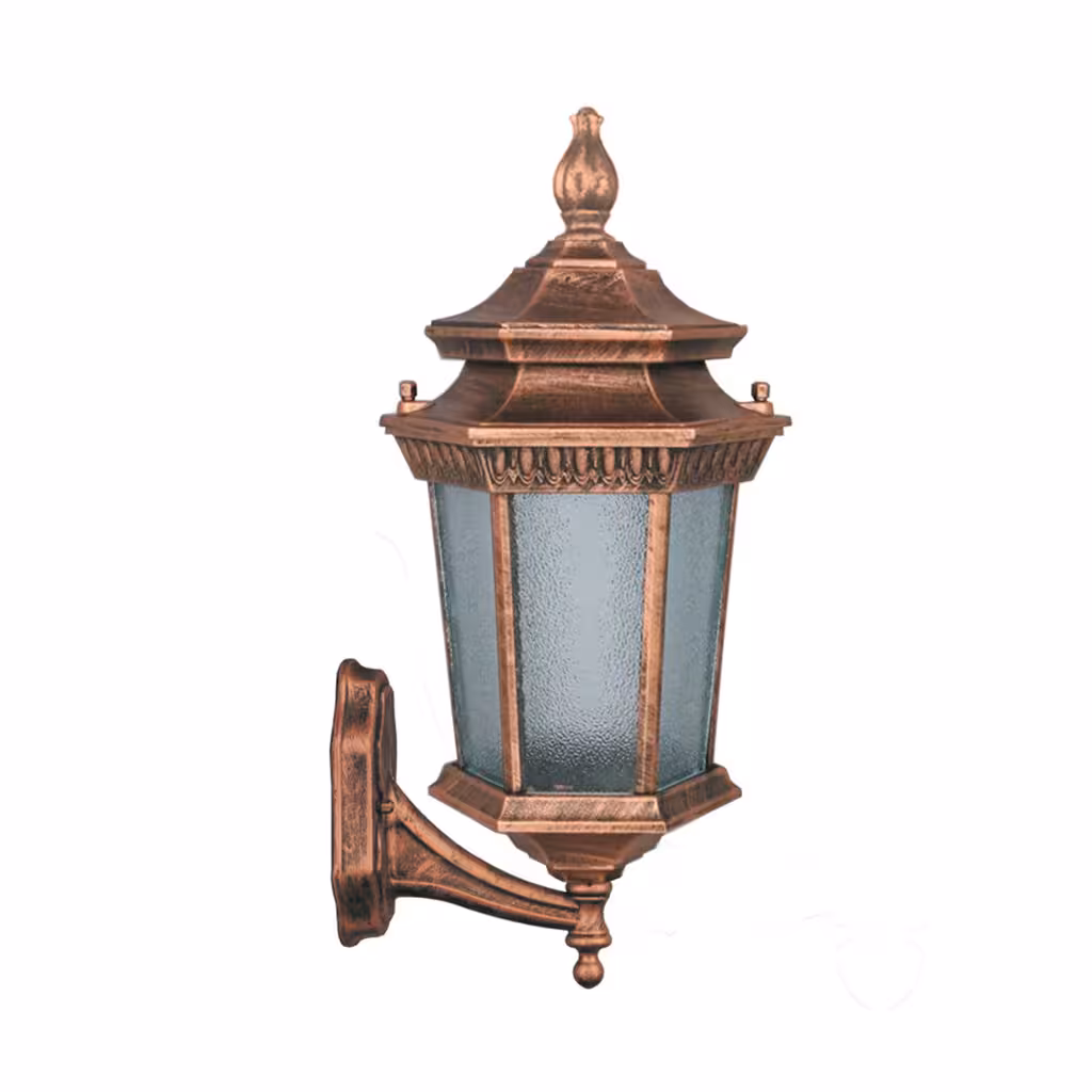 چراغ دیواری پارکی تکشیدفام مدل معبد رابو کد 7306-16