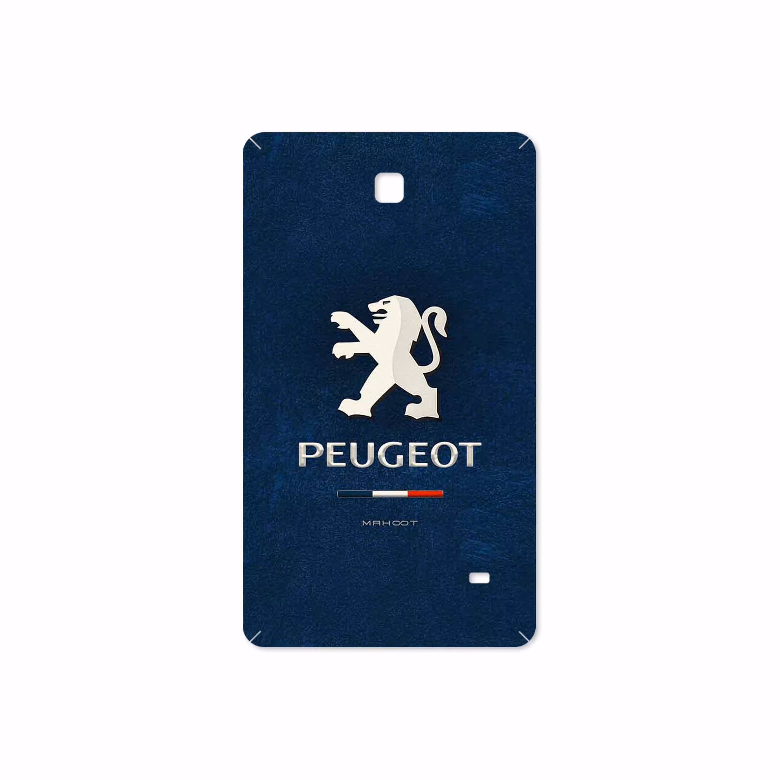 برچسب پوششی ماهوت مدل Peugeot-Logo مناسب برای تبلت سامسونگ Galaxy Tab 4 7.0 2014 T230