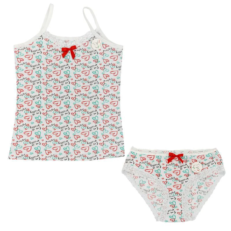 لباس خواب زنانه النا مدل قلبی کد 6421