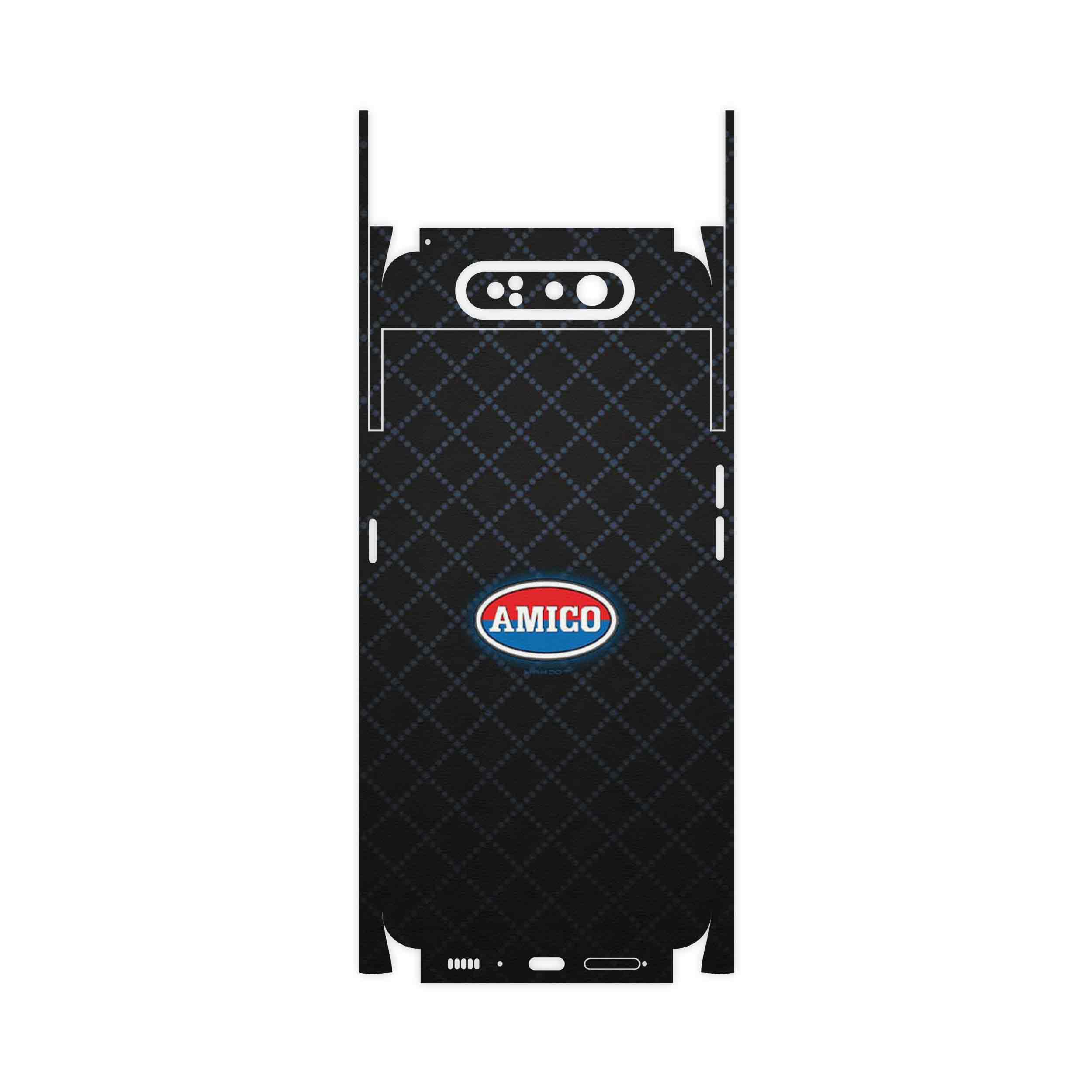 برچسب پوششی ماهوت مدل AMICO-FullSkin مناسب برای گوشی موبایل سامسونگ Galaxy A80