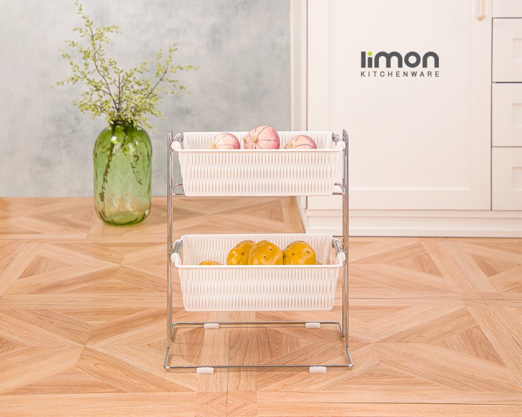 جای سیب زمینی و پیاز دو طبقه چهارگوش کد محصول: 185835