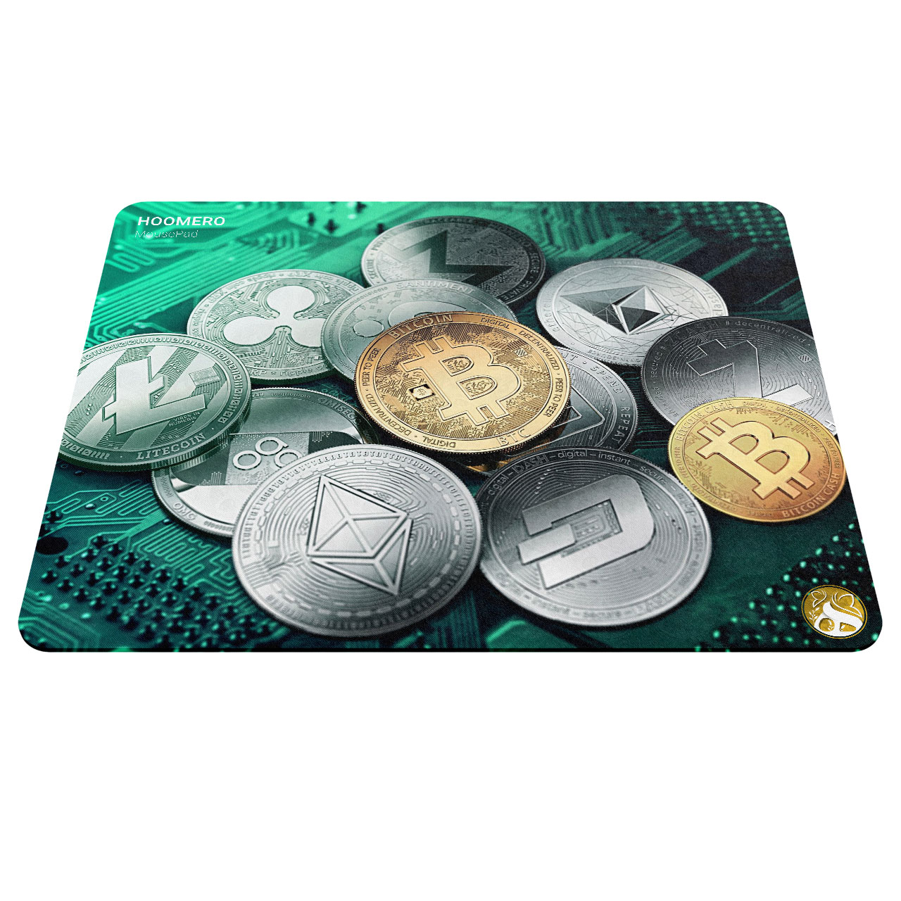 ماوس پد هومرو طرح ارز دیجیتال Bitcoin مدل A2491