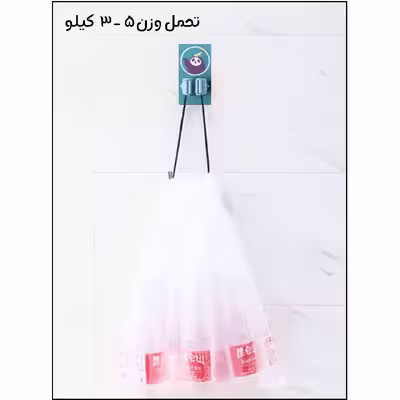 گیره نگهدارنده جارو و طی مدل Sloths-four کد 00541