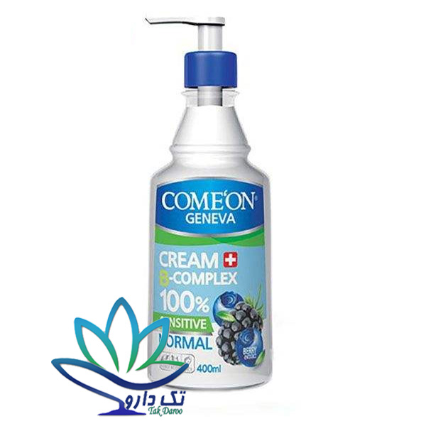 کرم مرطوب کننده کامان ب کمپلکس حجم 400 میلی لیتر