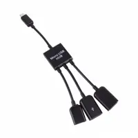 هاب 3 پورت MicroUSB OTG مدل MN