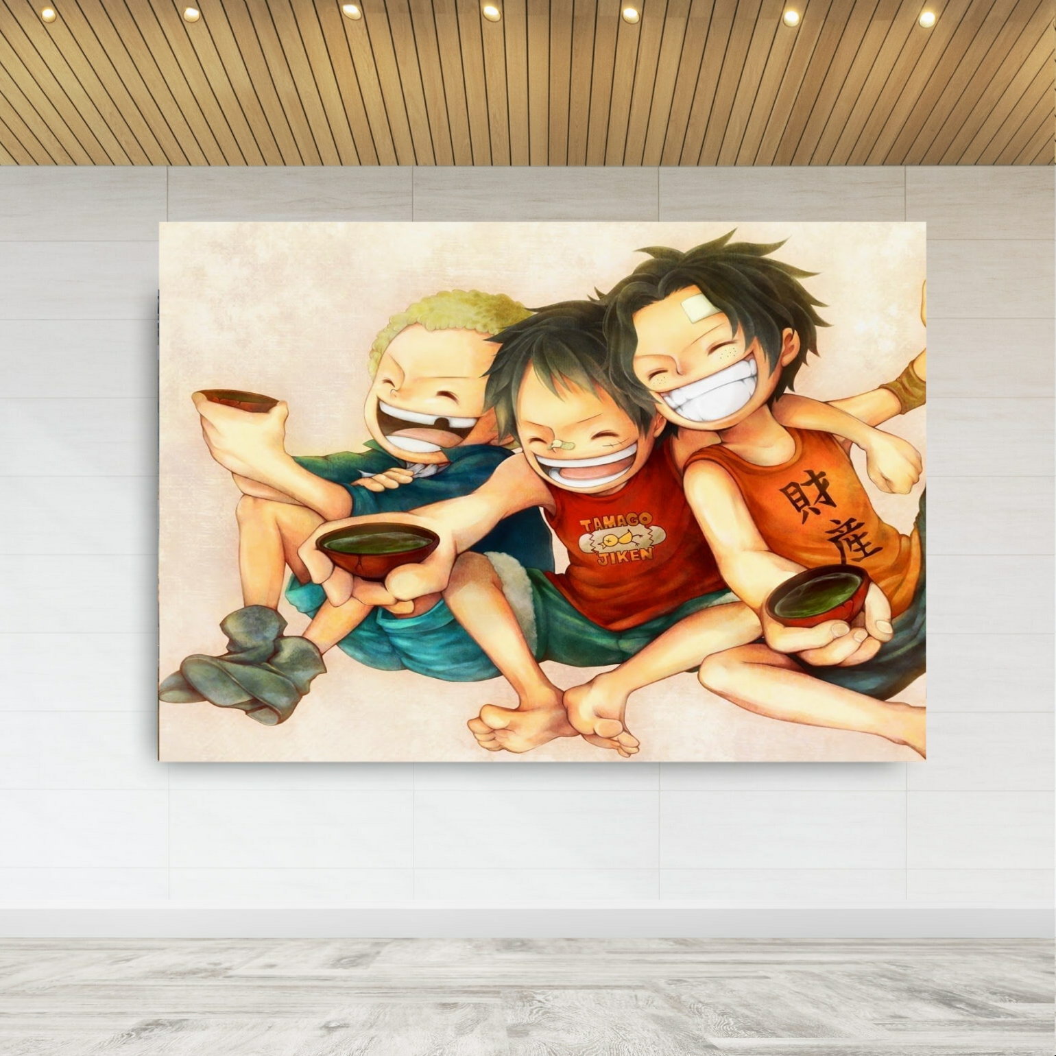 تابلو بوم طرح انیمه وان پیس - One Piece مدل SDB525