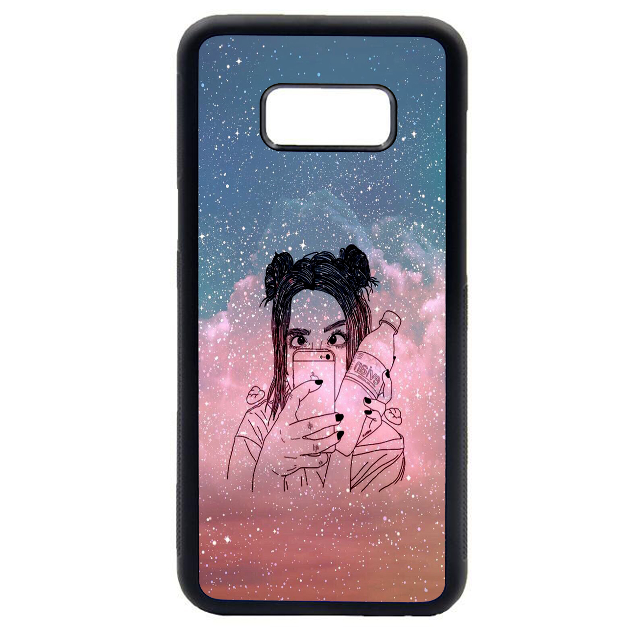 کاور طرح دخترانه کد 8163 مناسب برای گوشی موبایل سامسونگ galaxy s8 plus