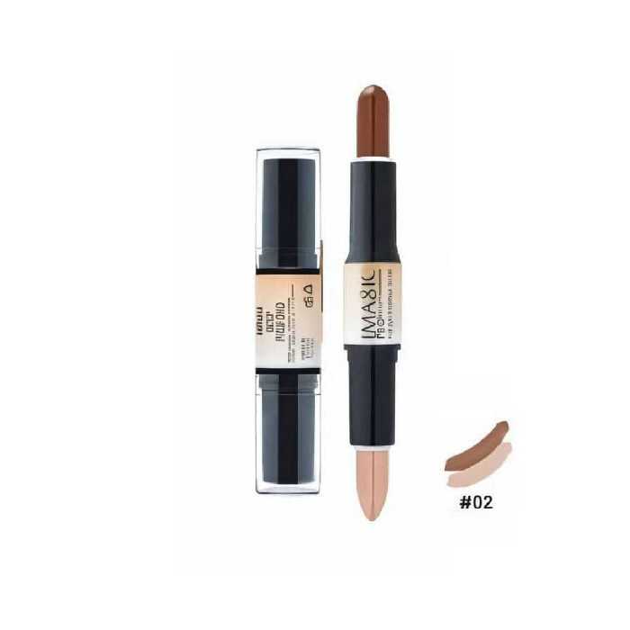 کانتور و کانسیلر دو طرفه قلمی آیمجیک کد 02