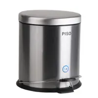 سطل زباله پدالی پیسو مدل SS-15 ظرفیت 15 لیتر