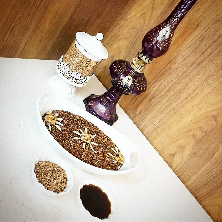 ترکیب شیره انگور وکنجد 250 گرم