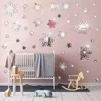 آینه آماتیس مدل دانه های برف  AM- SNOWFLAKE