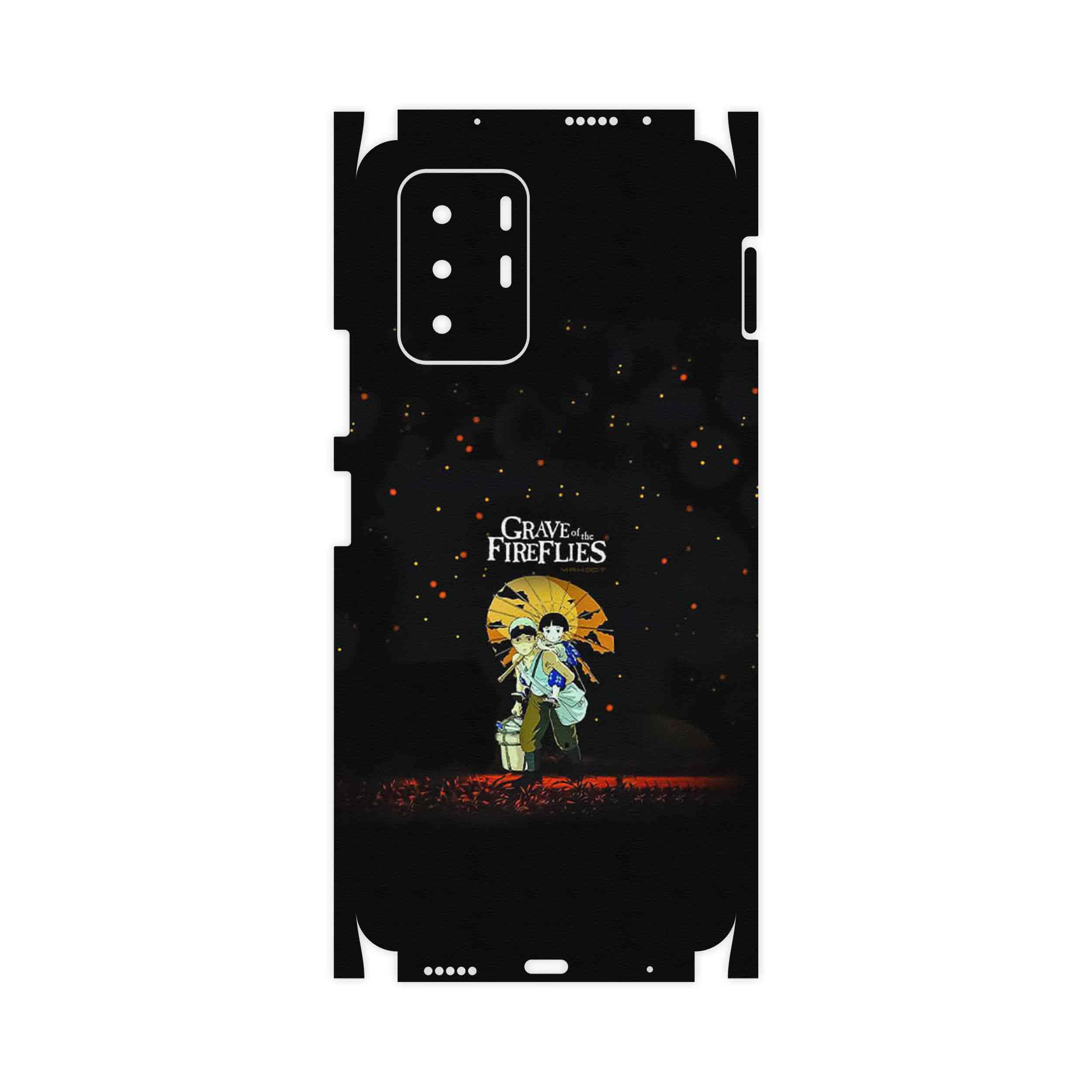 برچسب پوششی ماهوت مدل Grave of the Fireflies-FullSkin مناسب برای گوشی موبایل شیائومی Redmi Note 10 Pro (China)